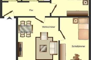 Wohnung mieten in An Der Landwehr 12, 32429 Minden, Charmante 3-Zimmer-Wohnung in Minden – 55,91 m², 1. Etage rechts