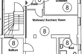 Wohnung mieten in Bahnhofstraße 27, 86470 Thannhausen, Charmante 2-Zi.-Wohnen in Thannhausen, mit Einbauküche und Balkon