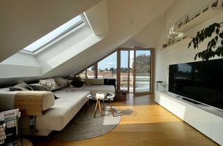 Wohnung mieten in Friedenstraße 42, 82178 Puchheim, Exklusive Dachgeschosswohnung mit zwei Dachterrassen und stylischem Flair