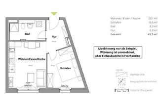 Wohnung mieten in Helga-Hahnemann-Str., 12439 Niederschöneweide, Erstbezug: helle 2-Zimmer Wohnung in Berlin-Schöneweide