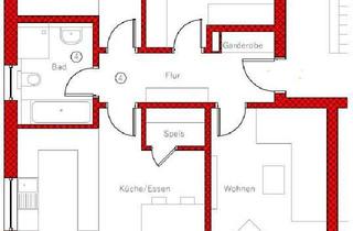 Wohnung mieten in Bischof-Jobst-Straße 21, 93179 Brennberg, 3-Zimmer Wohnung im 1.OG mit Balkon in Brennberg