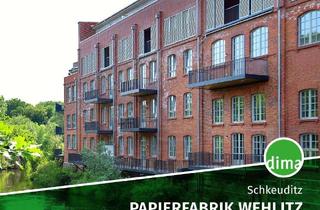 Wohnung mieten in Fabrikstraße 17, 04435 Schkeuditz, ERSTBEZUG sanierte Papierfabrik | Maisonette-Whg. mit Dachterrassen + Balkon, 2 Bädern, AR u.v.m.