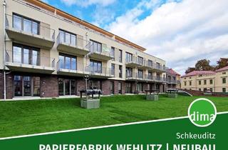 Wohnung mieten in Fabrikstraße 39, 04435 Schkeuditz, ERSTBEZUG NEUBAU in der Papierfabrik | Wohntraum mit sonnigem Balkon zum Hof, TG-Stellplatz u.v.m.