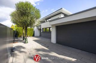 Villa kaufen in 40667 Meerbusch, Stilvolle, großzügige Designvilla im Bauhaus-Stil in Premiumlage von Alt-Meererbusch