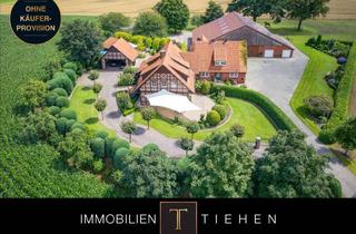 Haus kaufen in 49716 Meppen, Pferdegerecht und repräsentativ: Hofstelle mit 2 Wohnhäusern und großem Flächenensemble nahe Meppen!