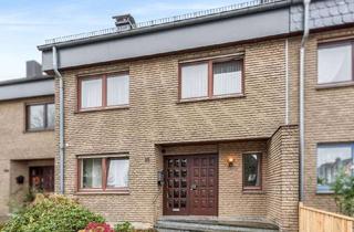 Reihenhaus kaufen in 32257 Bünde, Kurzfristig bezugsfrei: Charmantes Reihenhaus mit Doppelgarage in Bünde