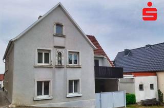 Haus kaufen in 97535 Wasserlosen, Zweifamilienhaus im Ortskern von Wasserlosen/Greßthal