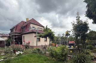 Doppelhaushälfte kaufen in 04451 Borsdorf, Doppelhaushälfte mit riesigem Grundstück in Borsdorf bei Leipzig