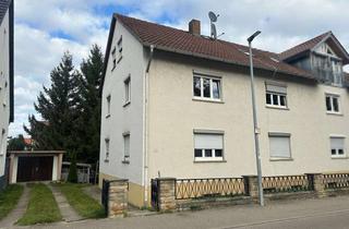 Doppelhaushälfte kaufen in 89150 Laichingen, Vermietete Doppelhaushälfte mit 3 Wohneinheiten in zentraler Lage in Laichingen!