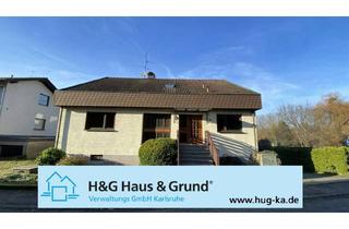 Einfamilienhaus kaufen in 76448 Durmersheim, FREI! Einfamilienhaus mit ELW, großem Garten und Doppelgarage in ruhiger Lage von Durmersheim