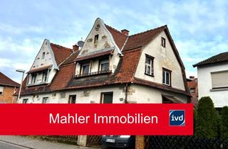 Doppelhaushälfte kaufen in 64625 Bensheim, Sanierungsbedürftige Metzendorf-Doppelhaushälfte sucht Liebhaber in zentraler Lage von Bensheim