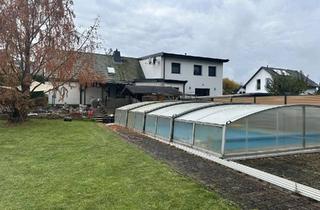 Haus kaufen in 08066 Eckersbach, DHH in begehrter Lage, modernes + energieeffizientes Heizkonzept, großes Grundstück mit Sauna + Pool