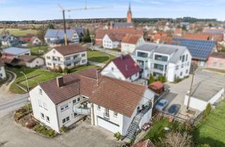 Haus kaufen in 88433 Schemmerhofen, Zweifamilienhaus mit Doppelgarage und einer zusätzl. 2 Zi.-Wohnung in Schemmerhofen