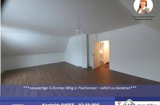 Wohnung mieten in 26810 Westoverledingen, ***3 Zimmer Dachgeschosswohnung***