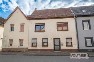 Einfamilienhaus kaufen in 66424 Homburg, EINGEREIHT - vermietetes Einfamilienhaus mit kleinem Garten in Einöd!