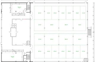 Gewerbeimmobilie mieten in Handwerkerstraße 11, 15366 Hoppegarten, 47 - 80 m² mit Gittertrennwänden | Kleinteilige Lagerflächen in Hoppegarten