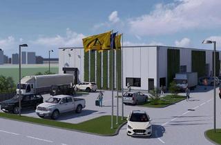 Gewerbeimmobilie mieten in 41334 Nettetal, Die Rarität!!! Optimale Neubau-Logistikhalle mit Rampenandienung