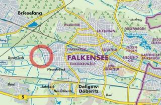 Grundstück zu kaufen in 14612 Falkensee, IMMOBERLIN.DE - Naturverbundenes Baugrundstück in angenehmer Lage bei Berlin