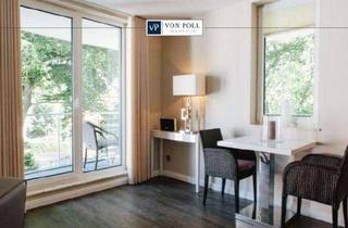 Immobilie mieten in 18059 Südstadt, Exklusives 2-Raum-Apartment mit Tiefgaragenstellplatz und Balkon in zentraler Lage