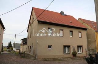 Einfamilienhaus kaufen in 04769 Mügeln, Einfamilienhaus mit Garage u. großer Scheune Perfekt für Naturliebhaber u. Visionäre (VB)