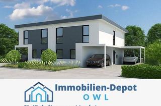 Doppelhaushälfte kaufen in Am Strangbrink 6a, 32051 Herford, Neubau-Doppelhaushälfte in Stedefreund – modern, effizient, familienfreundlich