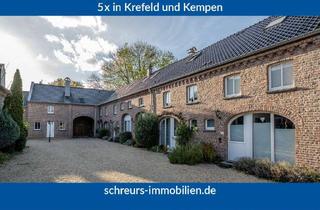 Wohnung kaufen in 47918 Tönisvorst, Traumhafte Wohnung mit Haus-Charakter in sanierter Gutshofanlage in naturnaher Lage von St. Tönis