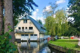 Haus kaufen in 19063 Zippendorf, Bootshaus mit Motorboot trifft Wohnkomfort - Ihr Rückzugsort am Schweriner See