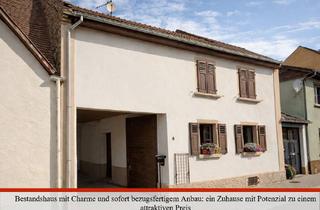 Haus kaufen in 55599 Eckelsheim, Charmantes Bestandshaus mit bezugsfertigem Anbau und attraktivem Preis