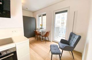 Immobilie mieten in Markgrafendamm, 10245 Friedrichshain, 'MILO' gelb - Stilvoll & Kompakt: Trendige 1-Zimmer-Wohnung im Berliner Hotspot