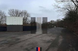 Büro zu mieten in 22885 Barsbüttel, 1.500 m² schwerlastfähige asphaltierte Freifläche, kleines Büro, beste Lage in Barsbüttel