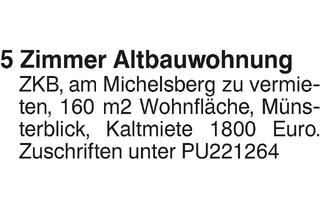 Wohnung mieten in 89079 Ulm, 5 Zimmer Altbauwohnung,