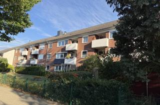 Wohnung kaufen in 27283 Verden, Verden: Gut geschnittene Vierzimmerwohnung mit zwei Balkonen, renoviertem Sanitär und Stadtwaldblick