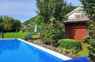 Grundstück zu kaufen in 73326 Deggingen, Deggingen - Wassergrundstück mit Pool Teichen Bachlauf und Hütte