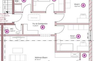 Wohnung mieten in Weidenstrasse 11, 88630 Pfullendorf, Elegante 4-Zimmer Wohnung mit Balkon in Pfullendorf