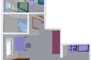 Wohnung mieten in 61191 Rosbach, Von Privat: 1,5 Zimmer möblierte Wohnung auf Zeit (geeignet auch für WE Heimfahrer)