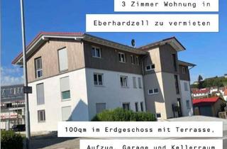 Wohnung mieten in Hauptstraße 17, 88436 Eberhardzell, Attraktive 3-Zimmer Wohnung mit Balkon in Eberhardzell