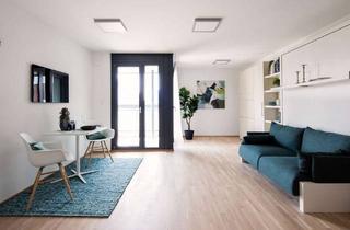 Wohnung mieten in Königstraße 40, 71679 Asperg, Exklusive, neuwertige 1-Raum-Wohnung mit gehobener Innenausstattung, Balkon und Möblierung in Asperg