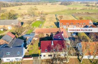 Haus kaufen in 16775 Schönermark, IMMOBERLIN.DE - Traumhafter Dreiseithof mit faszinierender Ausbaufreiheit auf großzügigem Grundstück
