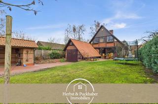 Einfamilienhaus kaufen in 28870 Ottersberg, Ländlicher Wohntraum: Großes Einfamilienhaus mit, Fachwerkcharme, Galerie und Kachelofen