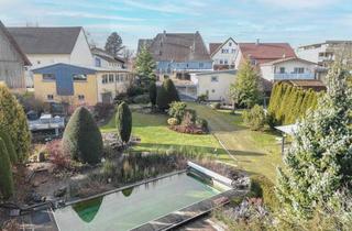 Haus kaufen in 88356 Ostrach, Zentrales Stadthaus mit einzigartigem Grundstück und Gewerbehalle