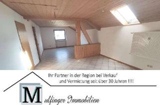 Wohnung mieten in 91085 Weisendorf, 3 Zi. DG Wohnung mit Küche, Gartenmitbenutzung und Stellplatz