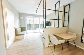 Wohnung mieten in Manfred-Von-Richthofen-Straße 97, 48145 Mauritz, Möblierte 1-Zimmer-Wohnung mit Terrasse und Kochnische