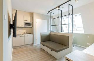 Wohnung mieten in Manfred-Von-Richthofen-Straße 97, 48145 Mauritz, Möbliertes Dachgeschoss-Apartment mit Kochnische