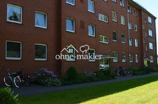 Wohnung kaufen in 23560 Lübeck, Sehr schöne, gut geschnittene und ruhige 2-Zimmer-Wohnung mit Balkon in St. Jürgen