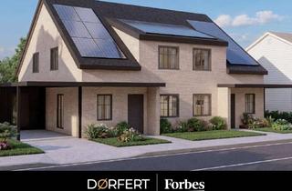 Doppelhaushälfte kaufen in 49179 Ostercappeln, Premium Doppelhaushälfte – Neubau : Wärmepumpe, PV-Anlage & Carport inklusive