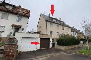 Doppelhaushälfte kaufen in 70327 Stuttgart, Stuttgart Luginsland / Untertürkheim - Luginsland - Modernisierungsbedürftige DHH als ZFH mit Garage im Stuttgarter Osten *PROVISIONSFREI*