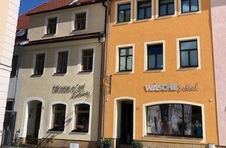 Haus kaufen in 01744 Dippoldiswalde, Dippoldiswalde - Doppelhaus mit drei Gewerbe und zwei Wohneinheiten komplett sanierte direkt am historischen Markt in 01744 Dippoldiswalde