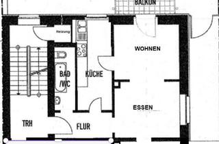 Wohnung mieten in Angelnstr. 15, 45891 Erle, Helle 3-Zimmer-Wohnung mit Balkon im 1. OG in Gelsenkirchen-Erle