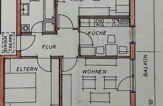 Wohnung mieten in Narzissenweg, 72525 Münsingen, Helle 3-Zimmer-Wohnung mit Balkon im 2. OG in Münsingen
