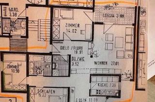 Wohnung mieten in 69168 Wiesloch, Moderne 4-Zimmer Wohnung mit Balkon im 2. OG in Wiesloch